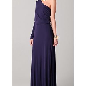 Halston Heritage one shoulder gown